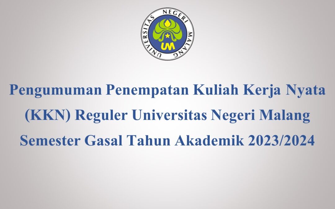 Keputusan Ketua LPPM Universitas Negeri Malang tentang SK Turunan RKI Tahun 2023