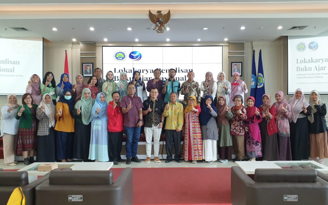 Kerjasama dengan Penerbit ANDI, LPPM UM Laksanakan Lokakarya Penulisan Buku Ajar Nasional