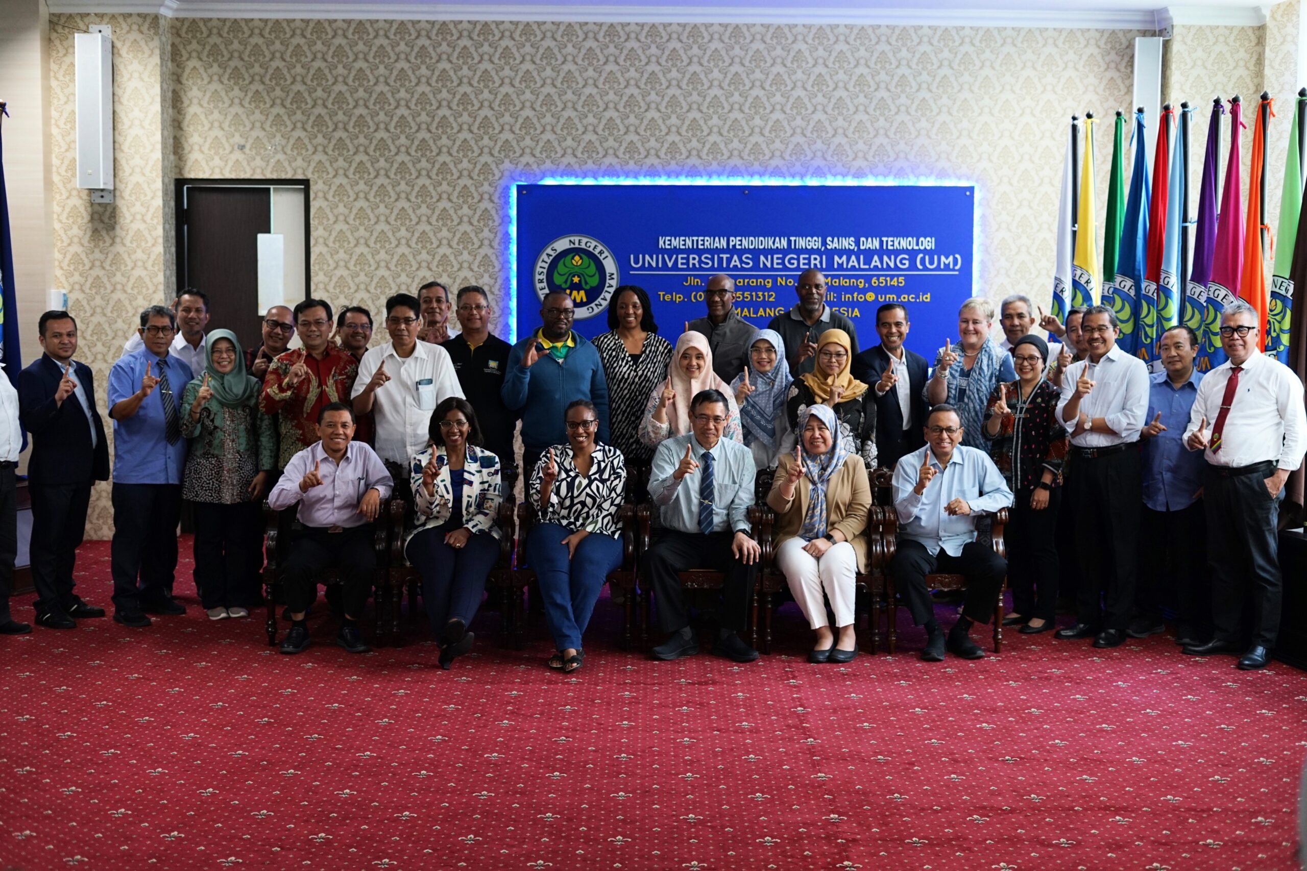 LPPM UM Buka Pintu Kolaborasi Multi Sektor antara Afrika Selatan-Indonesia 1