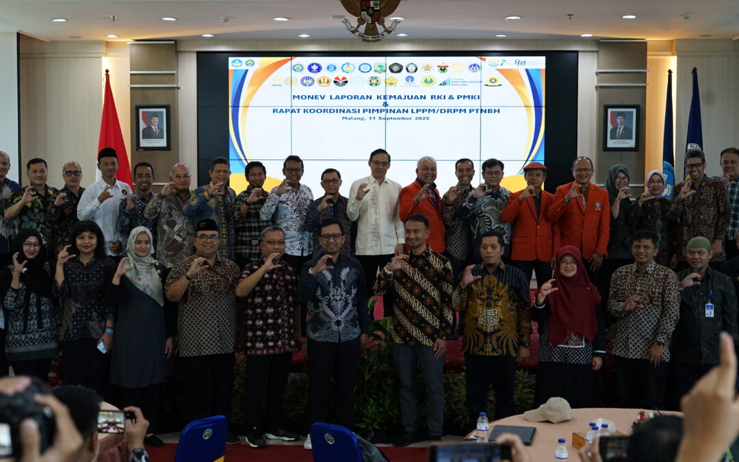 LPPM UM Tuan Rumah Rakor 24 PTNBH Se-Indonesia, Spirit Kolaborasi Satukan Visi untuk Transformasi Riset