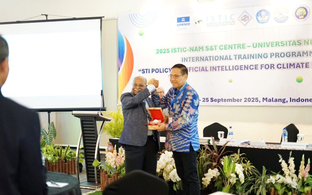 LPPM UM Tuan Rumah ISTIC-NAM S&T Centre 2025, Manfaatkan AI sebagai Media Pembelajaran Iklim