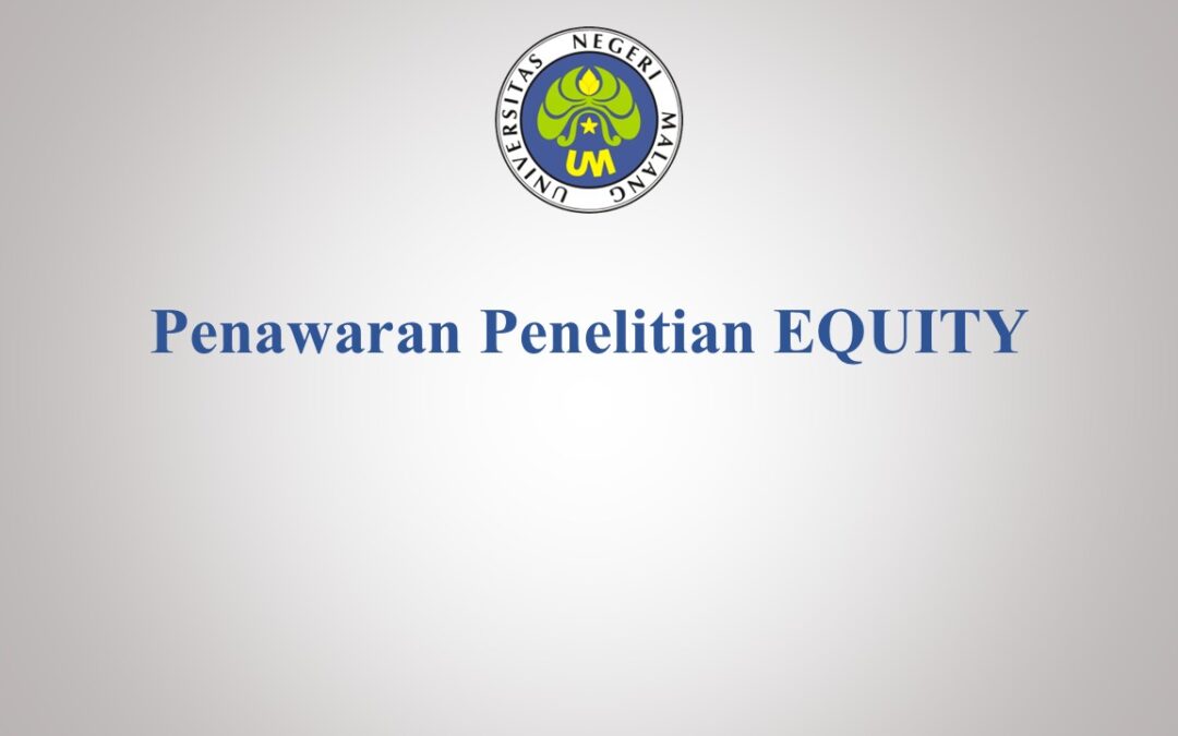 Penawaran Penelitian EQUITY
