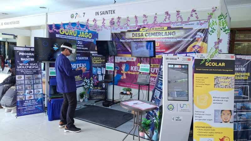 Target Lompatan Ekonomi Berbasis Industri, LPPM UM Gelar Pameran Produk Inovasi Peringati Dies Natalis Ke-71