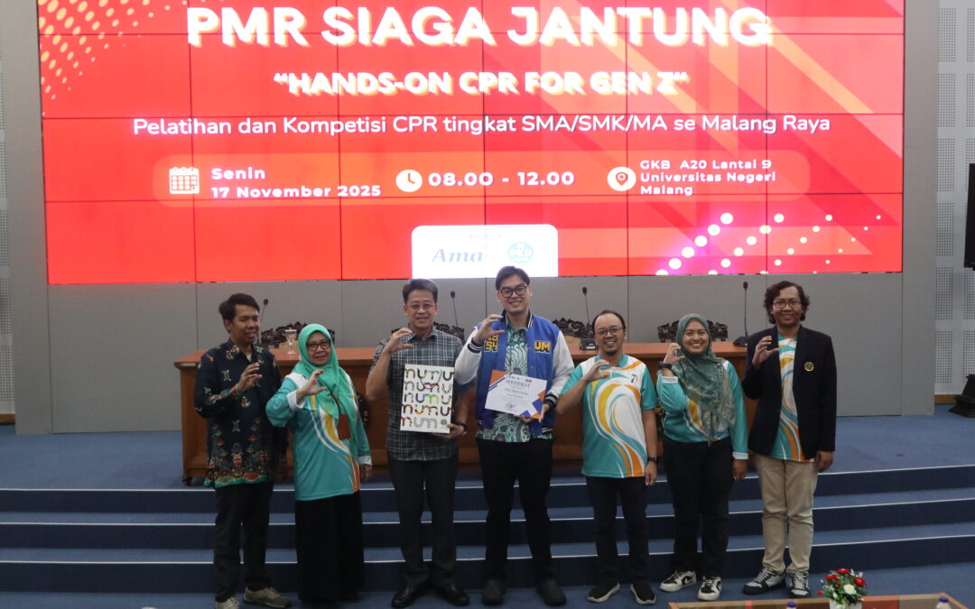 LPPM UM SUKSESKAN KEGIATAN PELATIHAN DAN KOMPETISI CPR TINGKAT SMA/SMK/MA se-MALANG RAYA