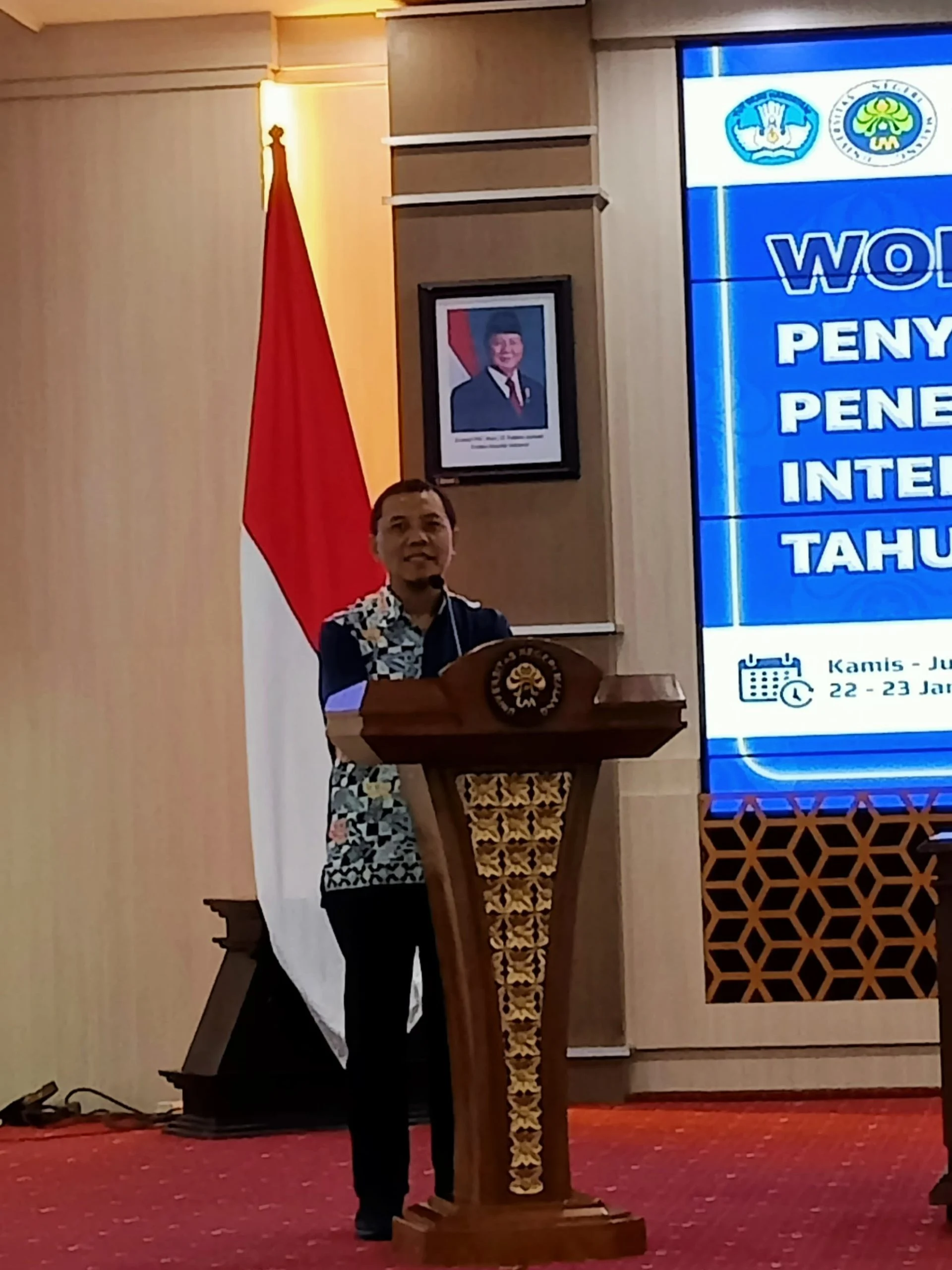 Siap Naikkan Reputasi Internasional, LPPM UM Gelar Workshop Penyusunan Proposal Penelitian Hibah Internasional 2