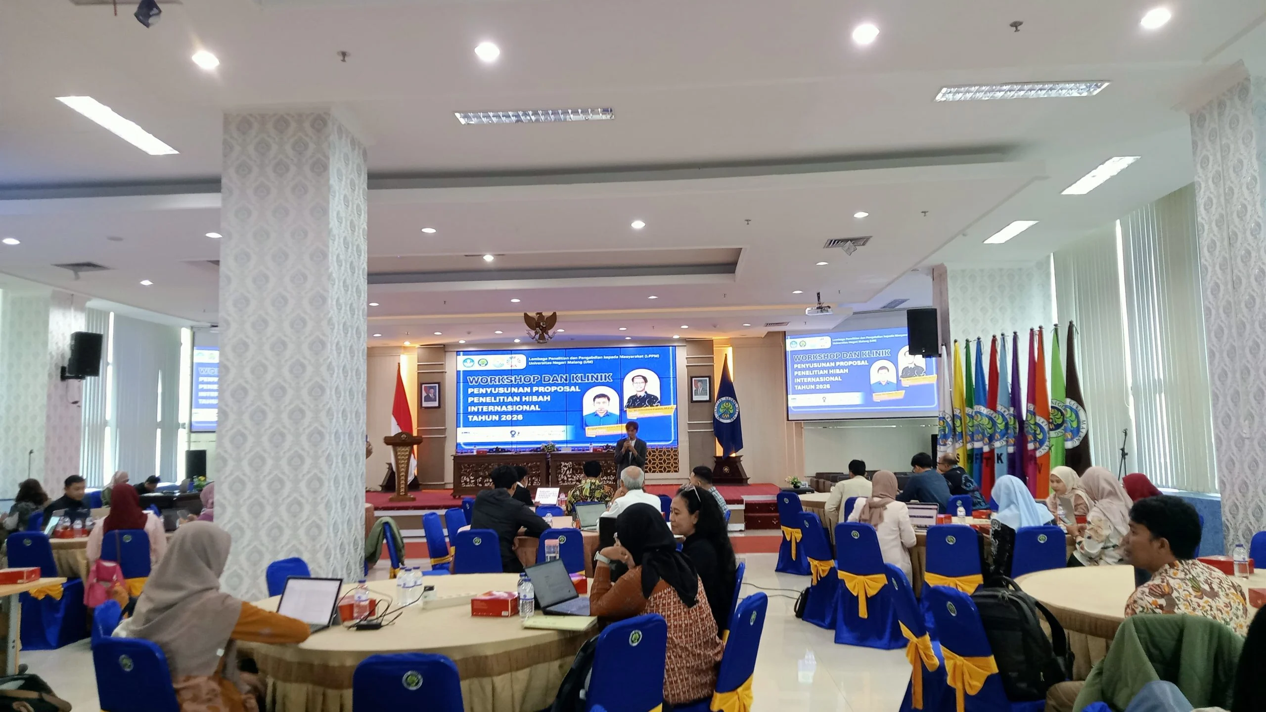 Siap Naikkan Reputasi Internasional, LPPM UM Gelar Workshop Penyusunan Proposal Penelitian Hibah Internasional 3