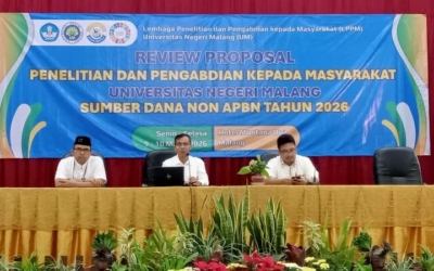 Target Publikasi 2.000 Jurnal Scopus, LPPM UM Review Proposal Penelitian Non APBN Tingkatkan Mutu Riset