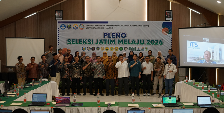 LPPM UM Selenggarakan Pleno Seleksi Jatim Melaju 2026, Perkuat Sinergi Riset Antar PTN di Jawa Timur