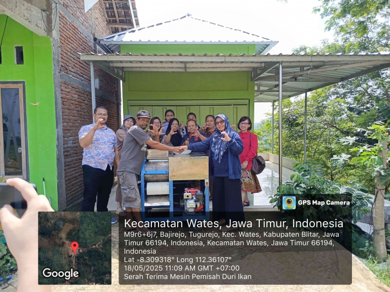 Mesin Pemisah Tulang Ikan untuk Tingkatkan Produktivitas Kelompok Usaha Perikanan di Pantai Gurah