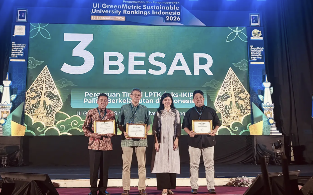 UM Raih 3 Besar UI GreenMetric Sustainable University Rankings Indonesia 2026 Kategori LPTK