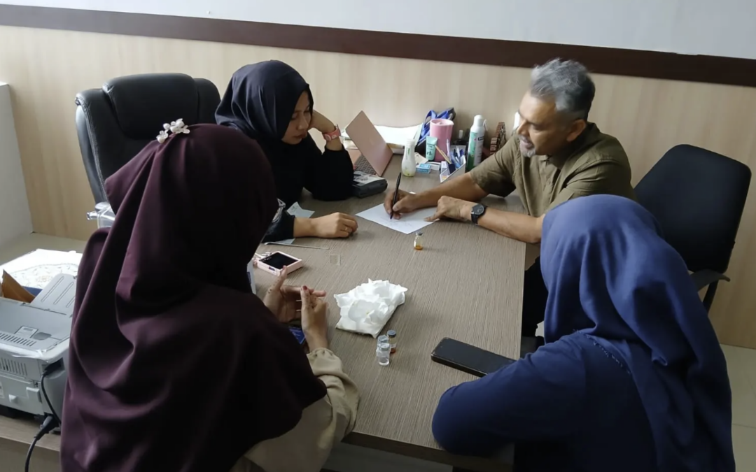 Kepala Pusat Etik Ilmiah LPPM UM Kembangkan Kolaborasi Riset Material bersama Sharda University India